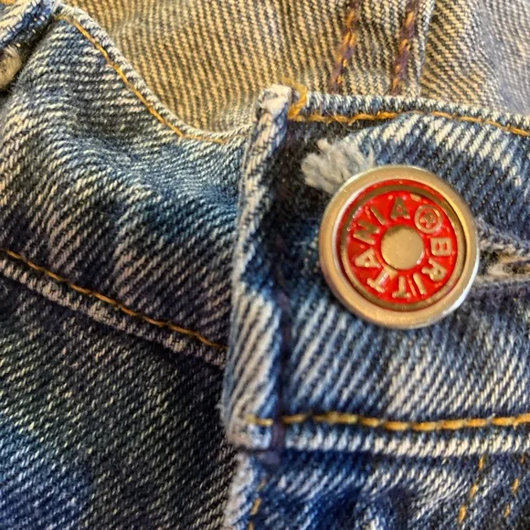 Size 30 Vintage Men’s  Brittania Jeans Authentic 100% Cotton Quality Jeans - Picture 3 of 4